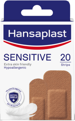 HANSAPLAST Sensitive Pflasterstrips hautton medium 20 St