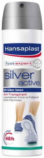 Hansaplast Silver Active Fuß Spray 150 ml Spray