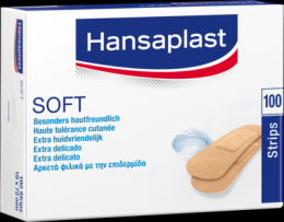 HANSAPLAST Soft Injektionspflaster Strips 19x40 mm 100 St