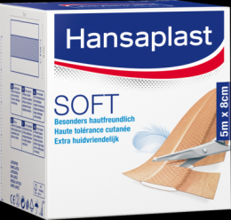 HANSAPLAST Soft Pflaster 8 cmx5 m Rolle 1 St