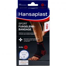 HANSAPLAST Sport Fußgelenk-Bandage Gr.M 1 St.