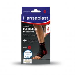 HANSAPLAST Sport Fussgelenk-Bandage Gr.M 1 St Bandage