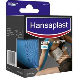 HANSAPLAST Sport Kinesiologie Tape 5 cmx5 m blau 1 St.