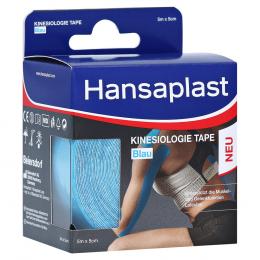 HANSAPLAST Sport Kinesiologie Tape 5 cmx5 m blau 1 St Bandage