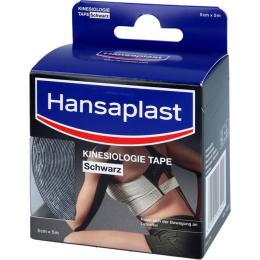 HANSAPLAST Sport Kinesiologie Tape 5 cmx5 m schw. 1 St.