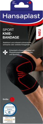 HANSAPLAST Sport Knie-Bandage Gr.L 1 St