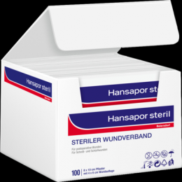 HANSAPOR steril Wundverband 8x10 cm 1 St