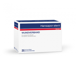 HANSAPOR steril Wundverband 8x10 cm 25 St