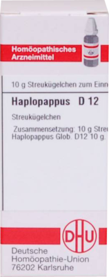 HAPLOPAPPUS D 12 Globuli 10 g