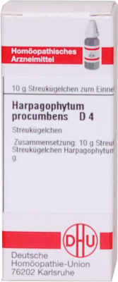 HARPAGOPHYTUM PROCUMBENS D 4 Globuli 10 g