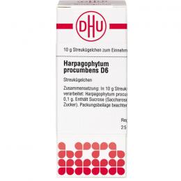 HARPAGOPHYTUM PROCUMBENS D 6 Globuli 10 g