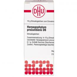 HARPAGOPHYTUM PROCUMBENS D 6 Globuli 10 g