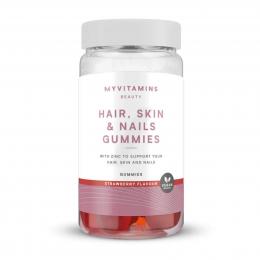 Haut, Haare & Nägel Fruchtgummis (Vegan) - 30servings - Erdbeere