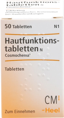 HAUTFUNKTIONSTABLETTEN N Cosmochema 50 St