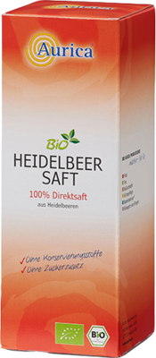 HEIDELBEER 100% Direktsaft Bio 500 ml