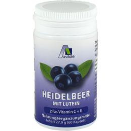 HEIDELBEER KAPSELN+Lutein+C+E 60 St. (28 g)