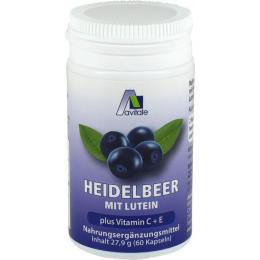 HEIDELBEER KAPSELN+Lutein+C+E 60 St.