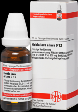 HEKLA lava e lava D 12 Dilution 20 ml