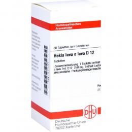 Ein aktuelles Angebot für HEKLA lava e lava D 12 Tabletten 80 St Tabletten Naturheilmittel - jetzt kaufen, Marke DHU-Arzneimittel GmbH & Co. KG.