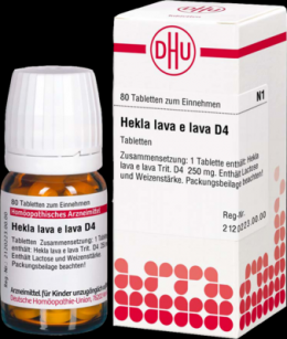 HEKLA lava e lava D 4 Tabletten 80 St