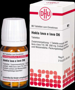 HEKLA lava e lava D 6 Tabletten 80 St