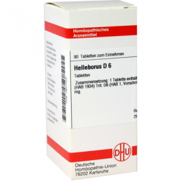 HELLEBORUS D 6 Tabletten 80 St