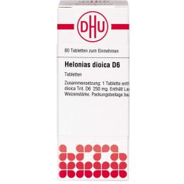 HELONIAS DIOICA D 6 Tabletten 80 St.