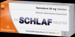 HEMODORM 50 mg Einschlaftabletten 20 St
