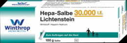 HEPA SALBE 30.000 I.E. Lichtenstein 100 g