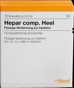 HEPAR COMP.Heel Ampullen 10 St