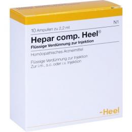 HEPAR COMP.Heel Ampullen 10 St.