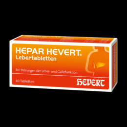 HEPAR HEVERT Lebertabletten 40 St