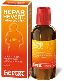 HEPAR HEVERT Lebertropfen 100 ml Tropfen
