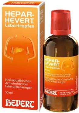 HEPAR HEVERT Lebertropfen 50 ml Tropfen