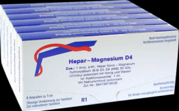 HEPAR MAGNESIUM D 4 Ampullen 48X1 ml