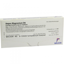 HEPAR MAGNESIUM D 6 Ampullen 8X1 ml