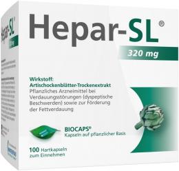HEPAR-SL 320 mg Hartkapseln 100 St Hartkapseln