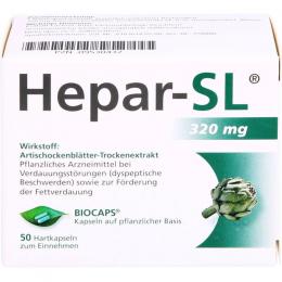 HEPAR-SL 320 mg Hartkapseln 50 St.