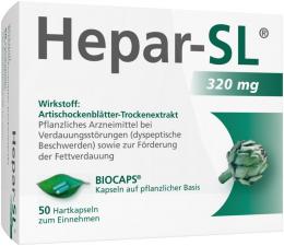 HEPAR-SL 320 mg Hartkapseln 50 St Hartkapseln