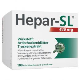 Hepar-SL 640 mg Filmtabletten 100 St Filmtabletten