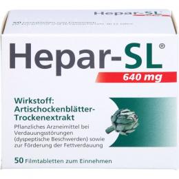 HEPAR-SL 640 mg Filmtabletten 50 St.