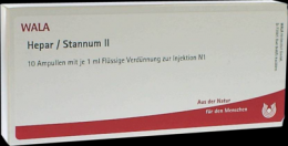 HEPAR STANNUM II Ampullen 10X1 ml