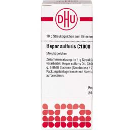 HEPAR SULFURIS C 1000 Globuli 10 g