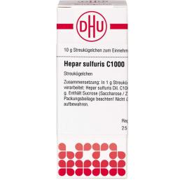 HEPAR SULFURIS C 1000 Globuli 10 g