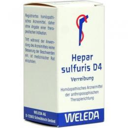 HEPAR SULFURIS D 4 Trituration 20 g