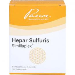 HEPAR SULFURIS SIMILIAPLEX Tabletten 100 St.