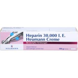 HEPARIN 30.000 Heumann Creme 100 g