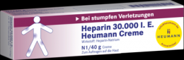 HEPARIN 30.000 Heumann Creme 40 g
