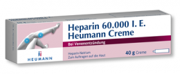 HEPARIN 60.000 Heumann Creme 40 g