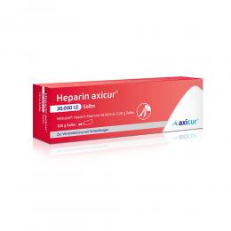 Ein aktuelles Angebot für HEPARIN AXICUR 30.000 I.E. Salbe 100 g Salbe Schmerzen & Verletzungen - jetzt kaufen, Marke axicorp Pharma GmbH - Geschäftsbereich OTC (Axicur).